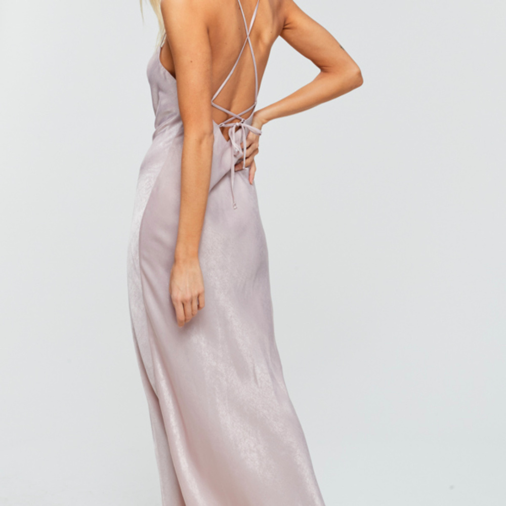 💰⬇️ CRESCENT CLARA SATIN NIGHTGOWN DRESS